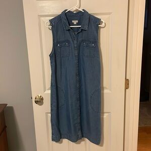 JJILL soft denim dress